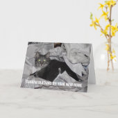 Neue Zuhause Karte (Gelbe Blume)