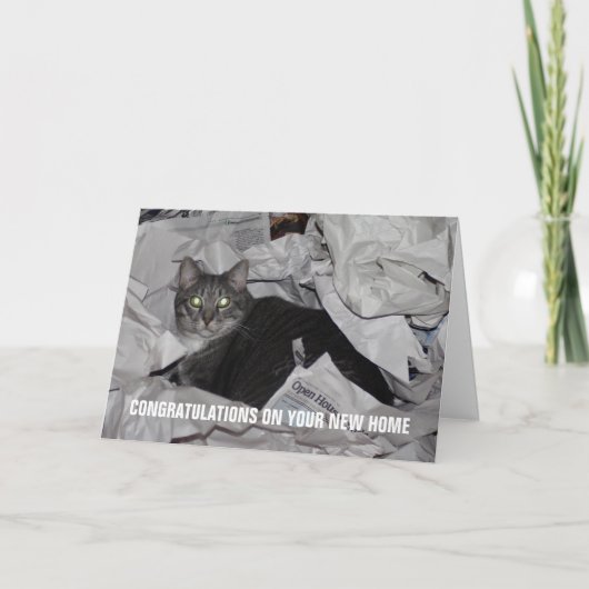 Neue Zuhause Karte (Vorderseite)