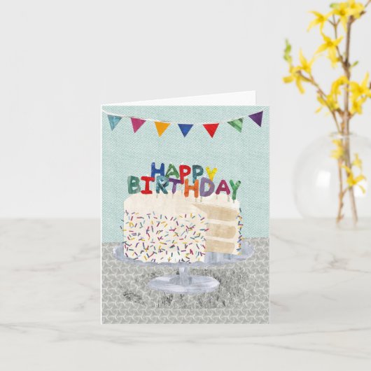 Neue Zuhause-Karte Karte (Gelbe Blume)