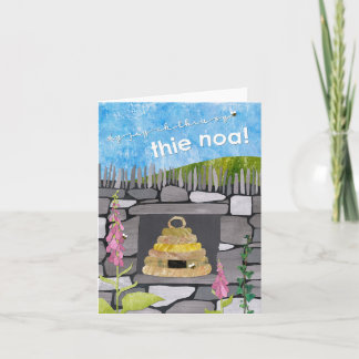 Neue Zuhause-Karte - Manx Gaelic Karte