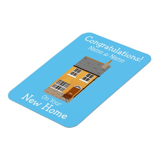 Neue Zuhause Magnet (Linke Seite)