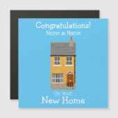 Neue Zuhause Magnetkarte (Vorne/Hinten)