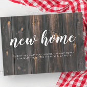 Neue Zuhause Modernes, einfaches Land Rustikales H Ankündigung