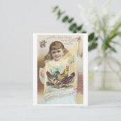 Neue Zuhause-Nähmaschine Ankündigungspostkarte (Stehend Vorderseite)