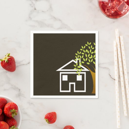 Neue Zuhause Napkins Serviette (Beispiel)