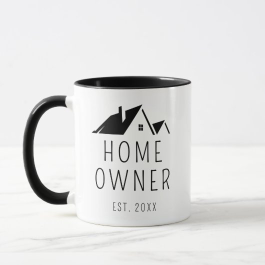 Neue Zuhause Owner Coffee Tasse (Links)