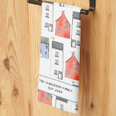 Neue Zuhause Personalisiert Geschirrtuch