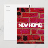 Neue Zuhause Postkarte (Vorne/Hinten)