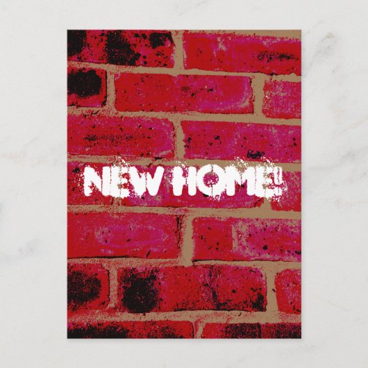 Neue Zuhause Postkarte (Vorderseite)