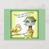 Neue Zuhause Postkarte (Vorderseite)