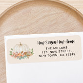 Neue Zuhause Pumpkin-Rücksendeadresse