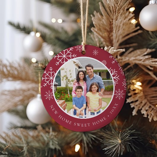 Neue Zuhause Sweet Zuhause | FOTO Keramikornament