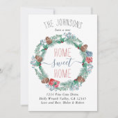 Neue Zuhause Sweet Zuhause für den Kieferkieferkra Ankündigung (Vorderseite)