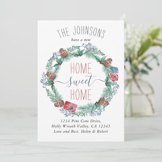 Neue Zuhause Sweet Zuhause für den Kieferkieferkra Ankündigung (Stehend Vorderseite)