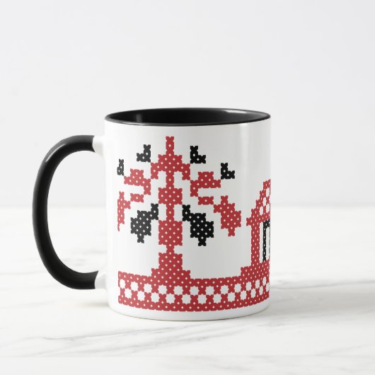 Neue Zuhause Tasse (Links)