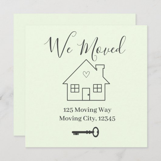 Neue Zuhause und wichtige Ankündigung (Vorne/Hinten)