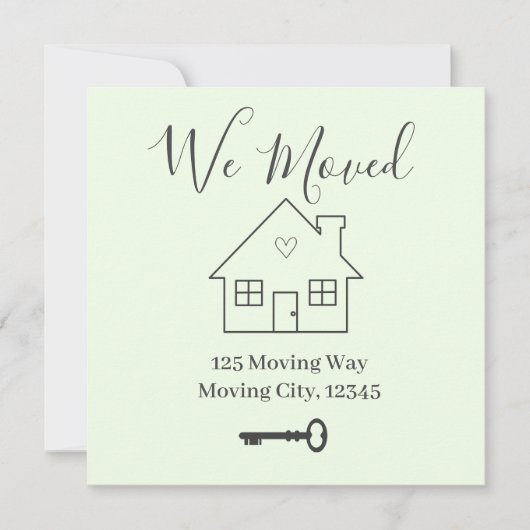 Neue Zuhause und wichtige Ankündigung (Vorderseite)