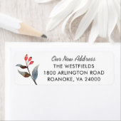 Neue Zuhause Weihnachtsberries-Rücksendeadresse (Insitu)