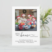 Neue Zuhause: Wir haben das Foto-Holiday-Moving üb Ankündigung (Stehend Vorderseite)