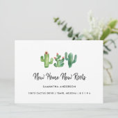 Neue Zuhause-Wurzeln Ich habe neue Wurzeln gepflan Ankündigung (Stehend Vorderseite)