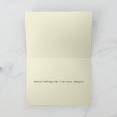 Neue Zuhause zu Halloween, Korgi-Hund Halloween-Ka Karte (Innenseite)