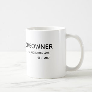 neue Zuhauseinhaber-Tasse Kaffeetasse