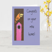 neue Zuhausekarte Karte (Gelbe Blume)