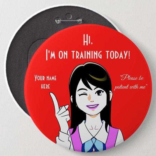 Neueinsteiger Button (Vorne & Hinten)