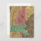 Neuen England 4 Postkarte (Vorne/Hinten)