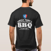 Neuen Onkel Tonys Competition BBQ Gift T-Shirt (Rückseite)