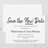Neuen Termin retten Save The Date (Vorne/Hinten)