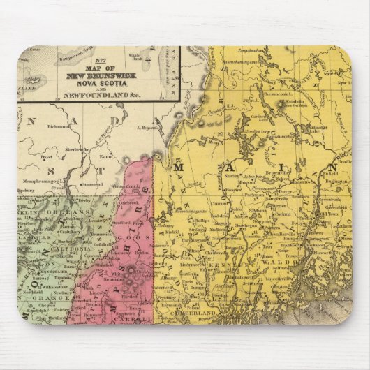 Neuengland 3 mousepad (Vorne)