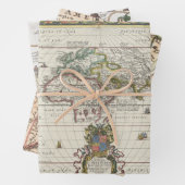 Neuengland Die seltenen Karten der Welt | Geschenkpapier Set (Beispiel)