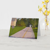 Neuengland - Grußkarte Karte (Gelbe Blume)