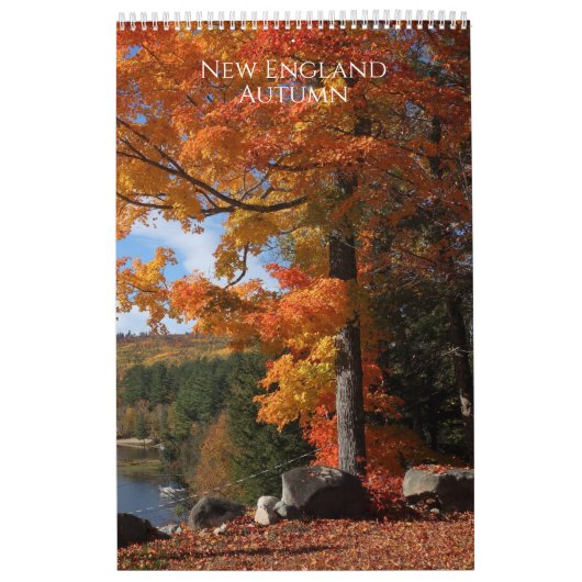 Neuengland Herbst Kalender (Titelbild)