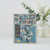 Neuengland ist Vacationland VintageTravel Postcard Postkarte (Stehend Vorderseite)