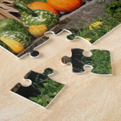 Neuengland Landhaus Stand Herbst Puzzle (Seite)