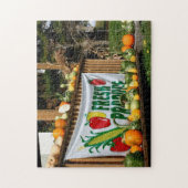 Neuengland Landhaus Stand Herbst Puzzle (Vertikal)