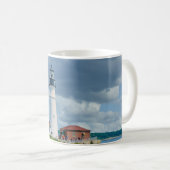 Neuengland Leuchtturm Küstenlandschaft Kaffeetasse (VorderseiteRechts)