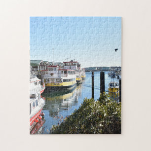 Neuengland Old Port Portland ME Maine Boote Puzzle