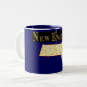 NEUENGLAND ZWEIFARBIGE TASSE (Vorderseite Links)
