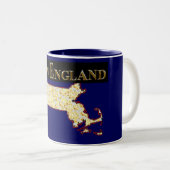 NEUENGLAND ZWEIFARBIGE TASSE (VorderseiteRechts)