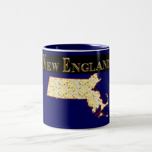 NEUENGLAND ZWEIFARBIGE TASSE (Mittel)