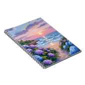 Neuengler Sommer | Hydrangea Beach Malerei Notizblock (Rechte Seite)