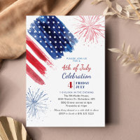 Neuer 4. Juli Red White Blue Independence Day