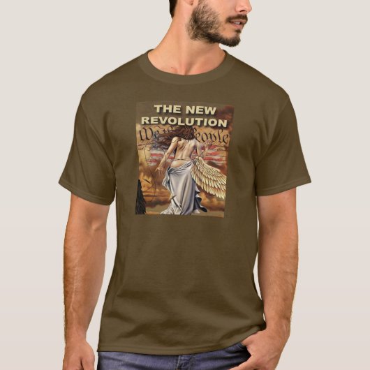 Neuer amerikanische Revolutions-Dunkelheits-T - T-Shirt (Vorderseite)