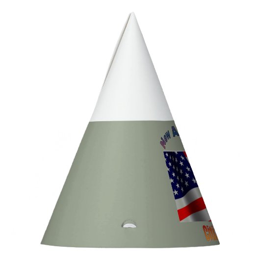 Neuer amerikanischer Staatsbürger Partyhütchen (Links)