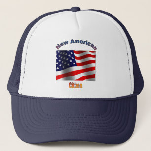 Neuer amerikanischer Staatsbürger Truckerkappe