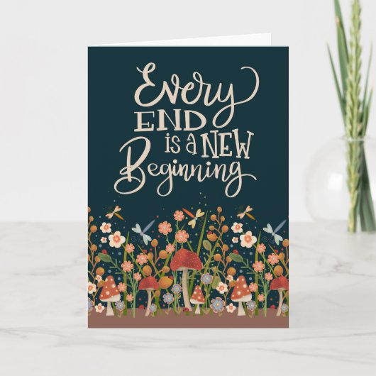 "Neuer Anfang" Karte (Vorderseite)