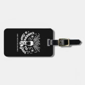 Neuer Anfang Weingläser - Illustration 2 Gepäckanhänger (Vorderseite horizontal)